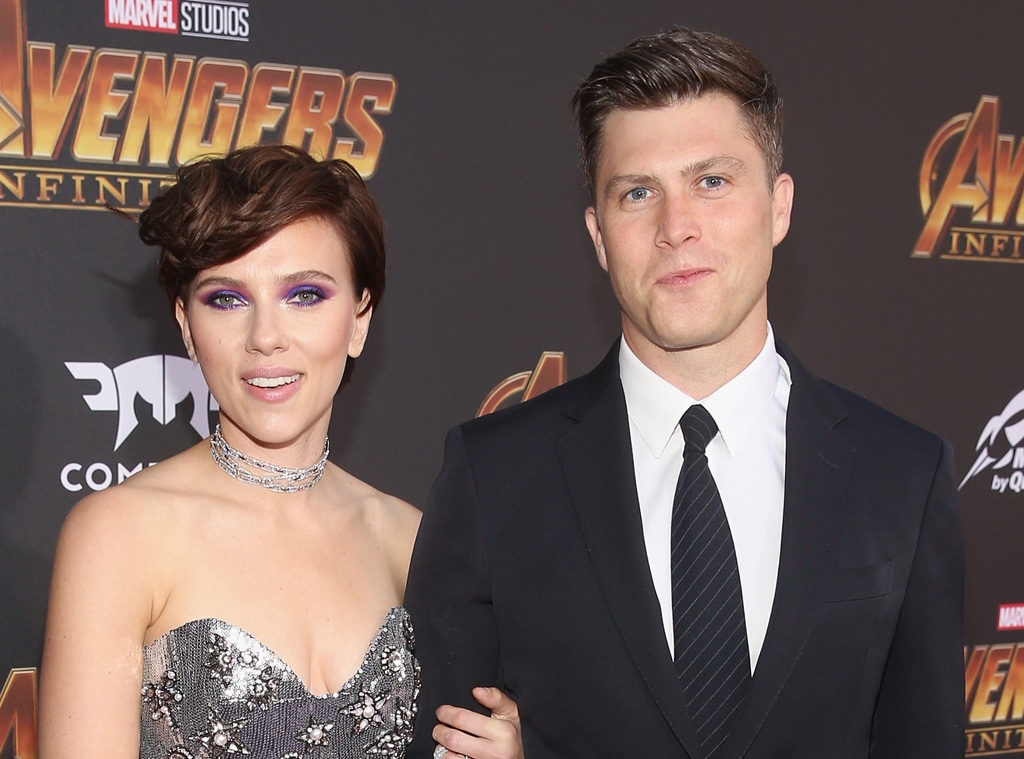 Scarlett Johansson, Colin Jost