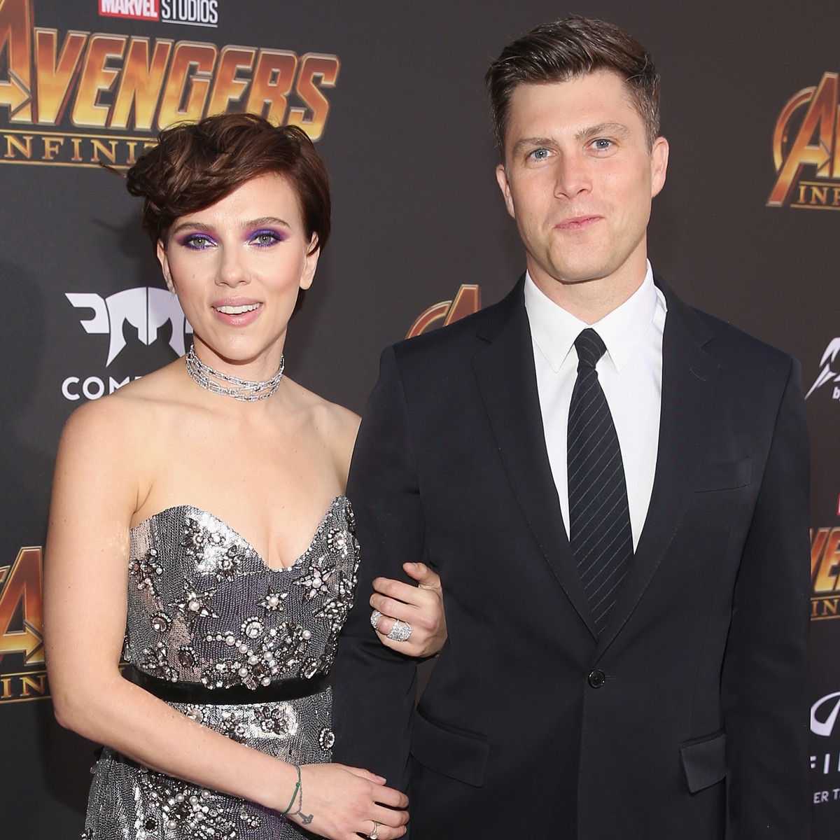 Scarlett Johansson, Colin Jost