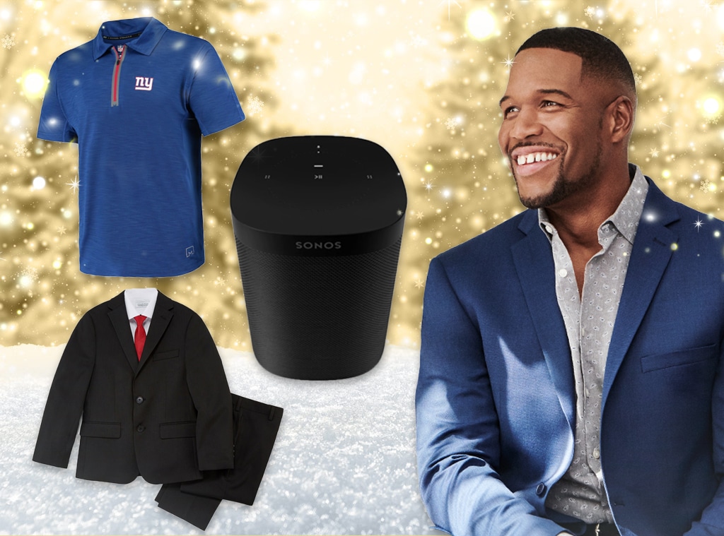 Ecomm, Holiday Gift Guide Michael Strahan