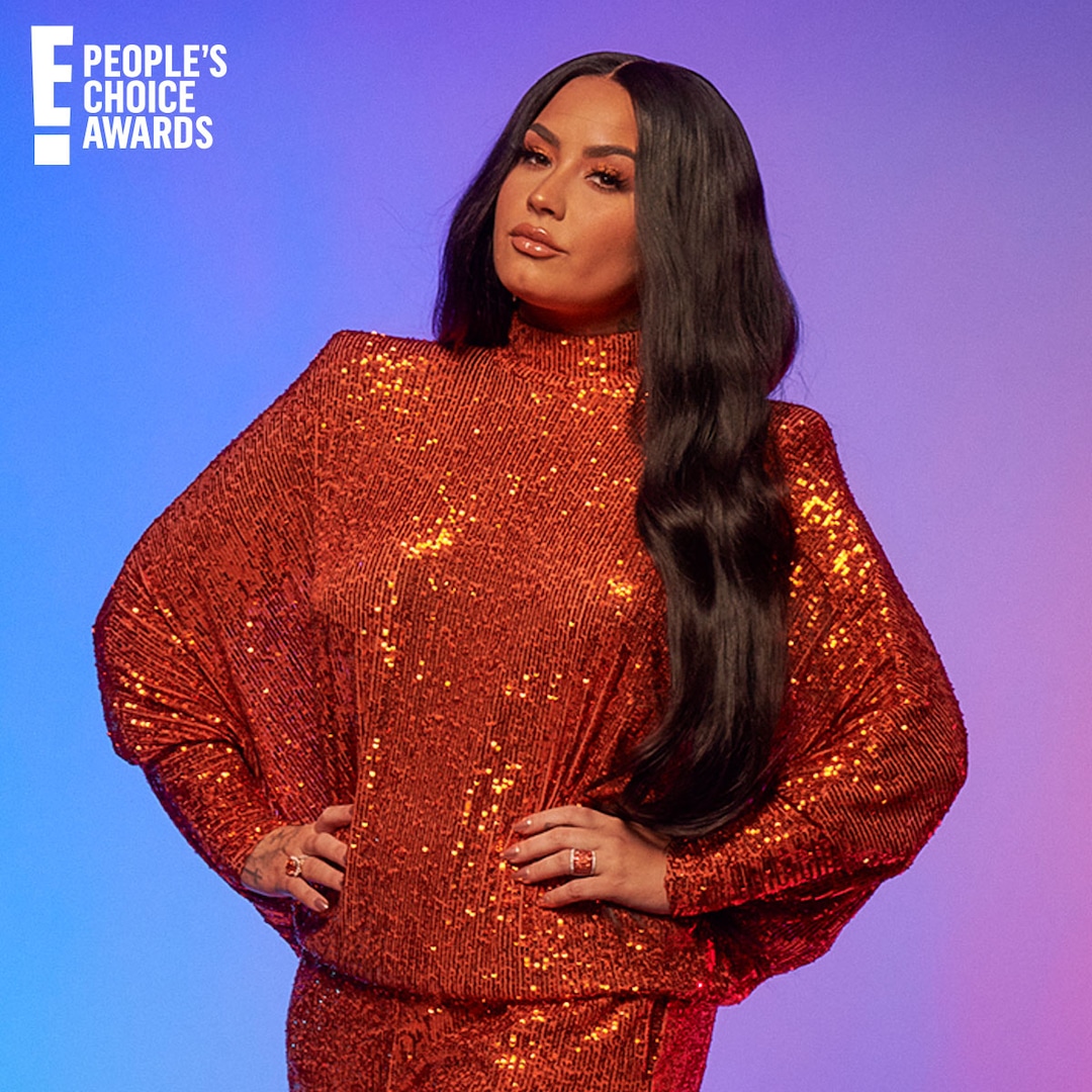 See the 2020 E! People's Choice Awards Portrait Studio Pics of Demi Lovato and More Stars