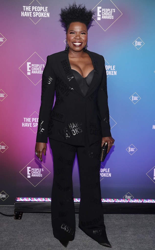 Leslie Jones, 2020 People's Choice Awards, PCAs, Red Carpet Fashions