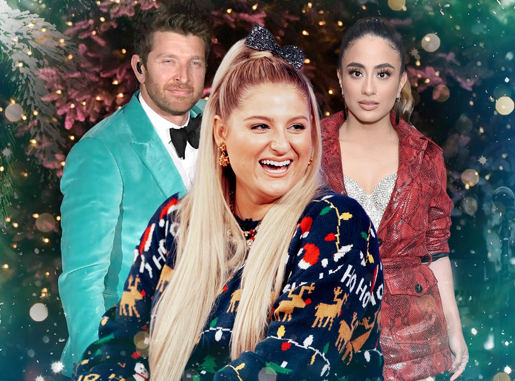 Christmas Singers, Meghan Trainor, Brett Eldredge, Ally Brooke