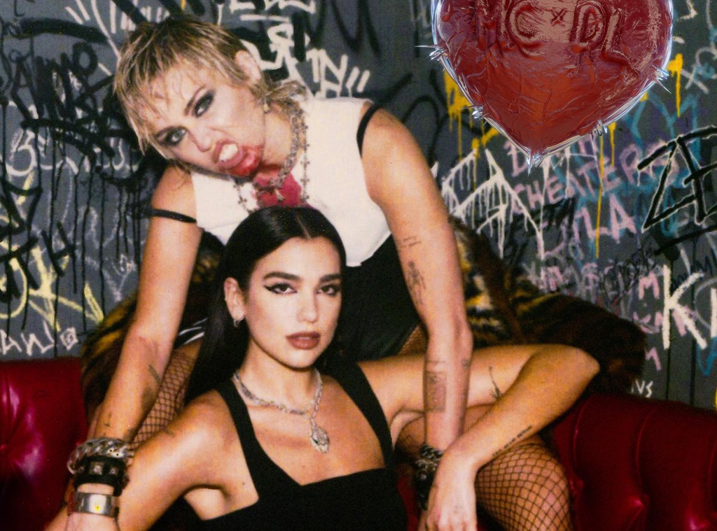 Watch Miley Cyrus And Dua Lipa Rock Out In Steamy Prisoner Video E Online