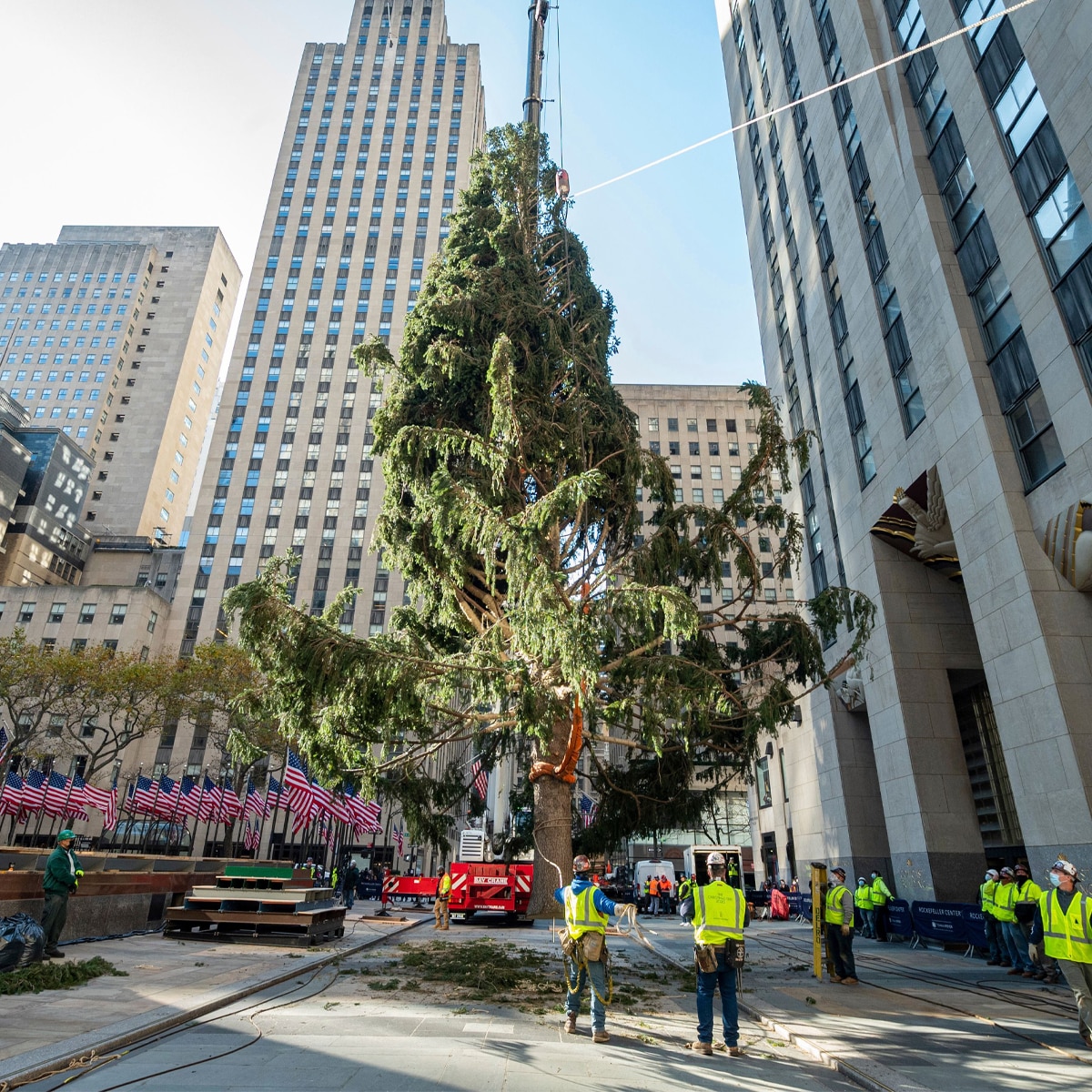 Christmas in online rockefeller center 2020