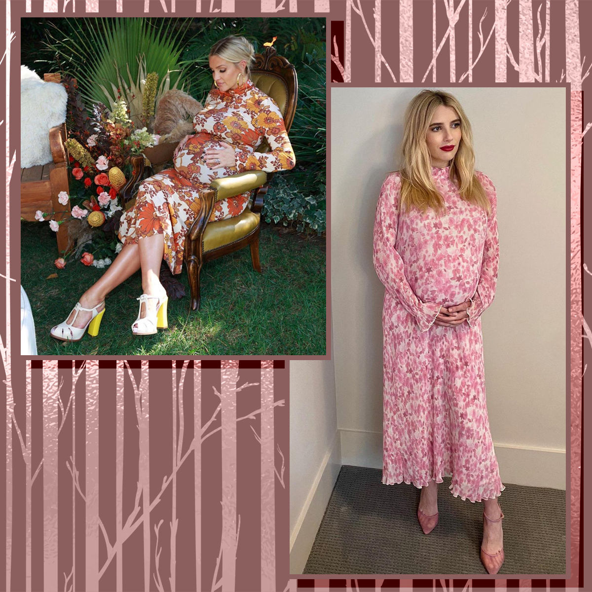 Fall Floral Dresses Are 2020's Comfy, CelebLoved Trend