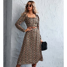 Fall Floral Dresses Are 2020's Comfy, Celeb-Loved Trend Fall Floral Dresses Are 2020's Comfy, Celeb-Loved Trend