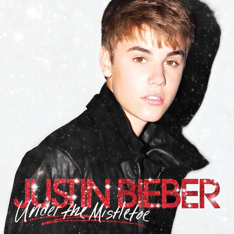 Under the Mistletoe, Album Cover, Justin Bieber
