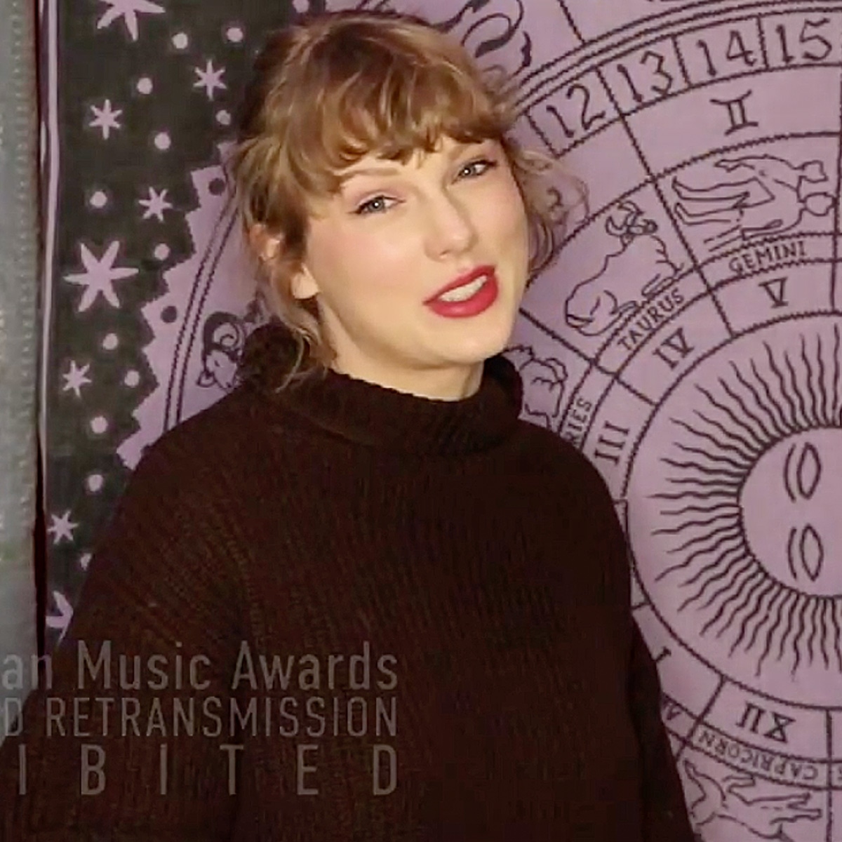 Taylor Swift, 2020 American Music Awards, AMAs, Show