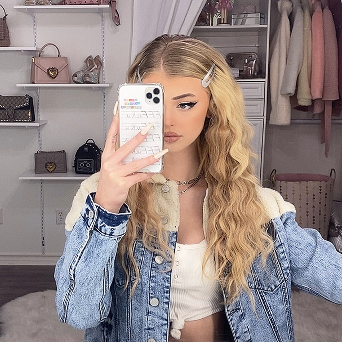 Recreate Loren Gray S 80s Throwback Jordache Tiktok Dance E Online