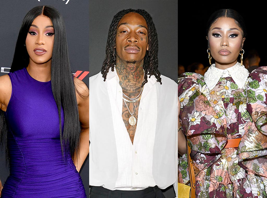 Cardi B, Wiz Khalifa, Nicki Minaj