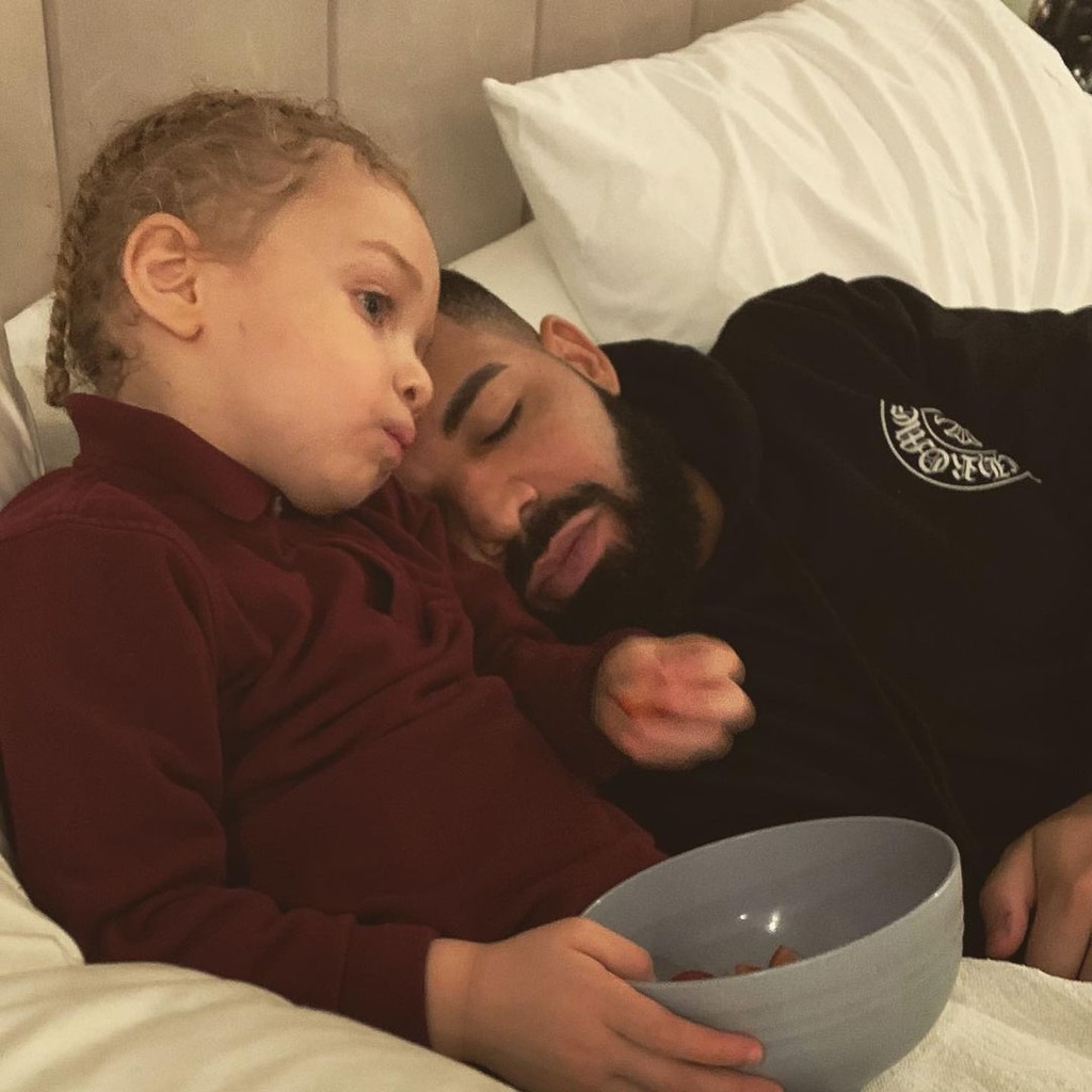 Drake Celebrates Son Adonis’ Birthday With SpongeBob-Themed Party