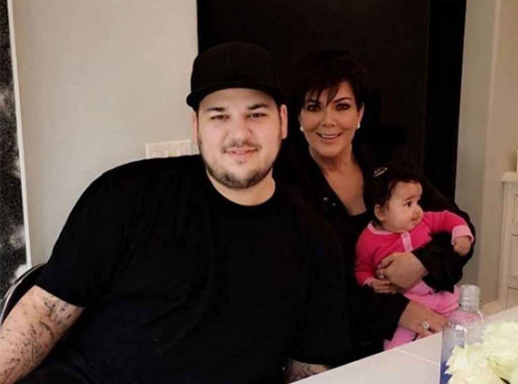 Kris Jenner, Grandchildren, Instagram