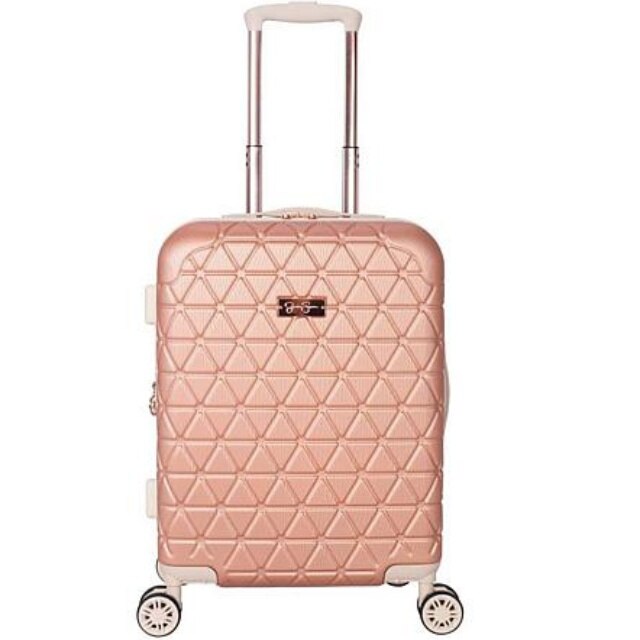 jessica simpson rose gold luggage