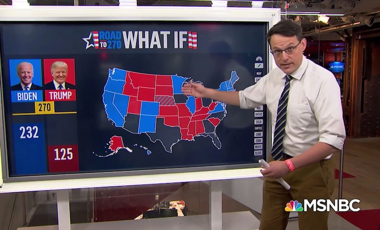 Steve Kornacki, Election Weeks star news anchors