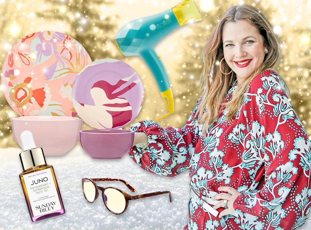 E-comm: Drew Barrymore Holiday Gift Guide