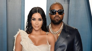 Kim Kardashian, Kanye West, 2020 Vanity Fair Oscar Party