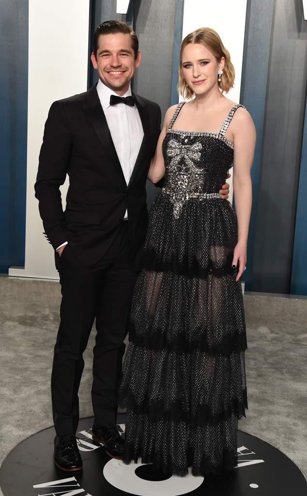 Jason Ralph & Rachel Brosnahan from Pós-festa do Oscar da Vanity Fair