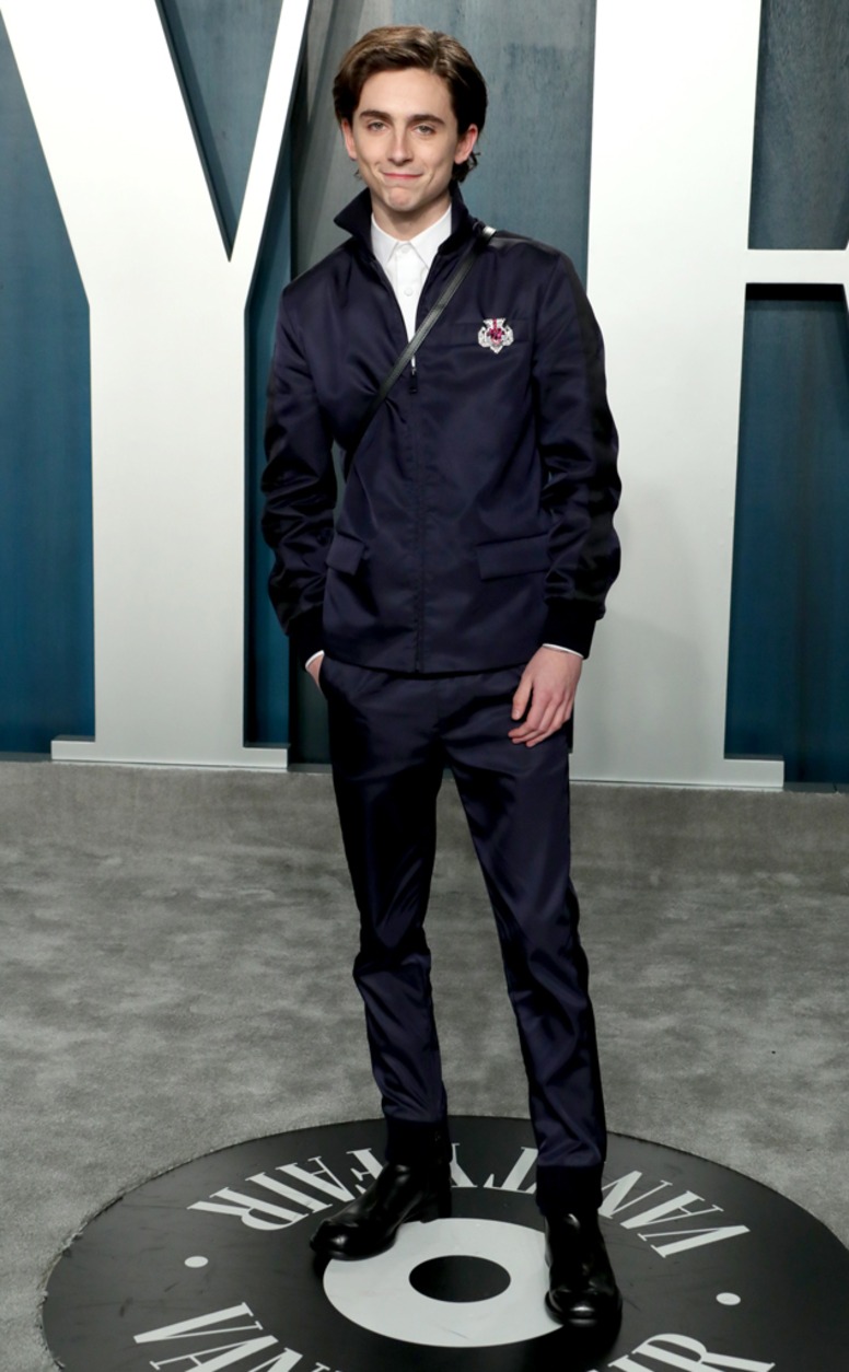 Timothee Chalamet, 2020 Vanity Fair Oscar Party