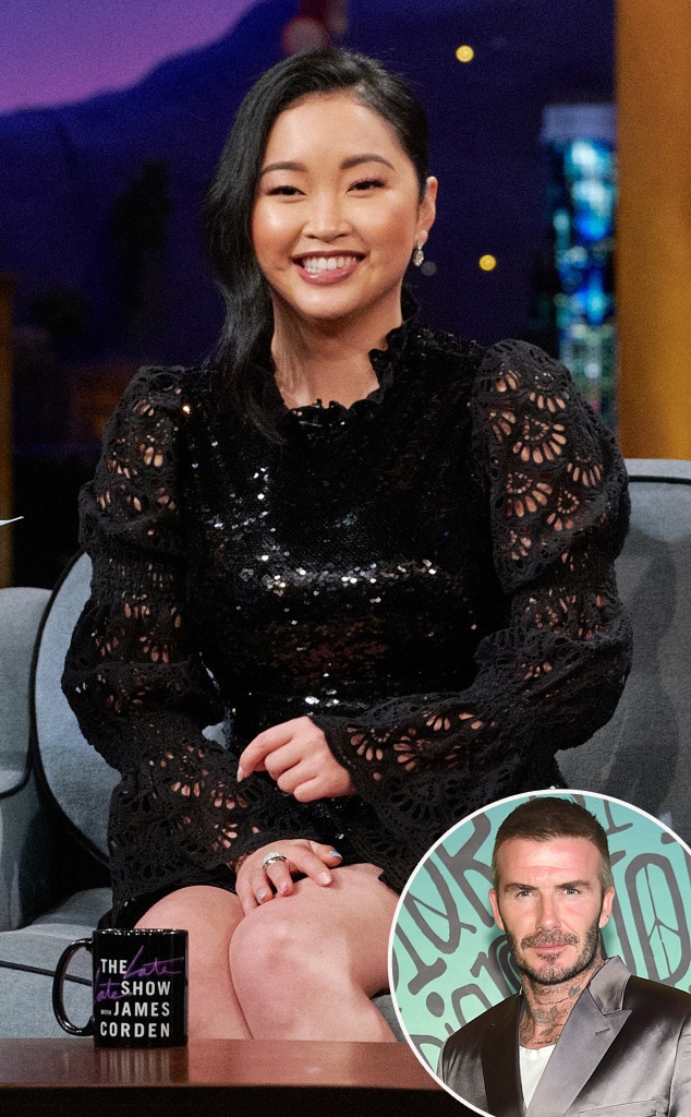 Lana Condor, David Beckham