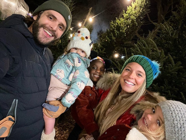 Thomas Rhett, Lauren Akins, Christmas 2020