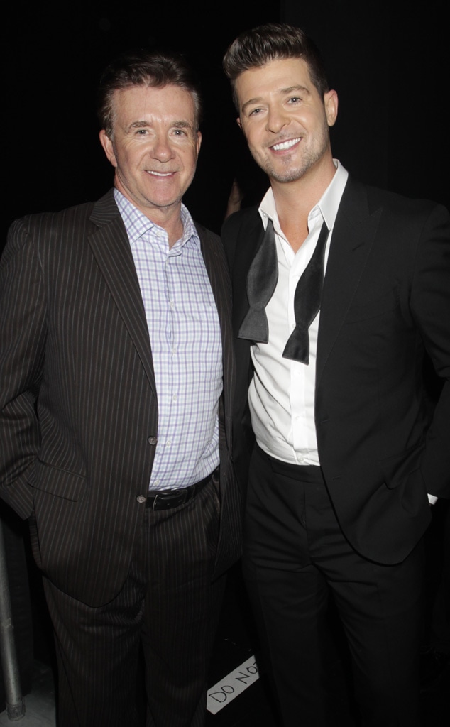 Alan Thicke, Robin Thicke