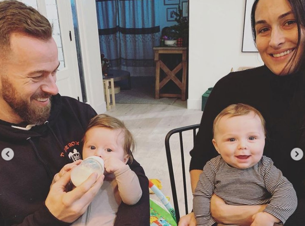 Nikki Bella, Artem Chigvintsev, Buddy Danielson, Matteo Chigvintsev