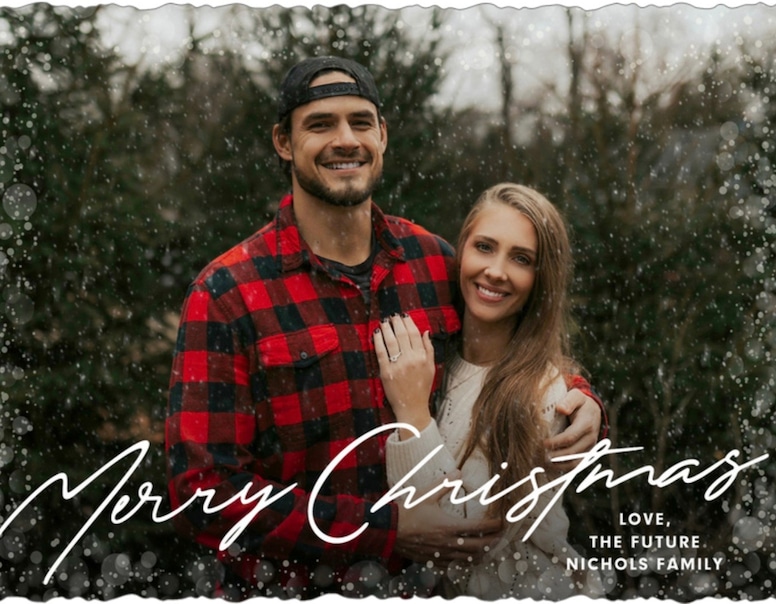 Zach Nichols, Jenna Compono, Holiday Cards 2020