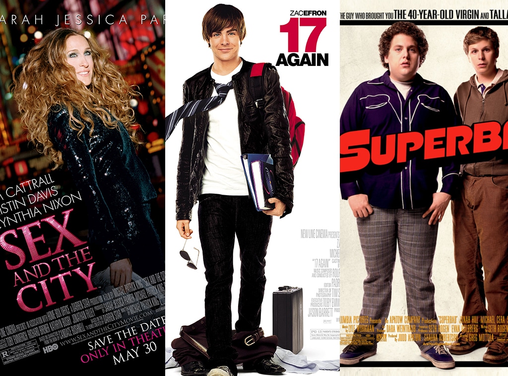 17 Again, Sex and the City movie, Superbad
