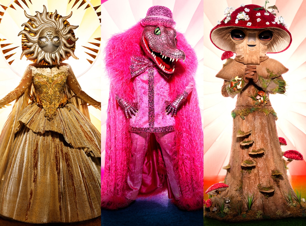 Sun, Crocodile, Mushroom, The Masked Singer, Season 4