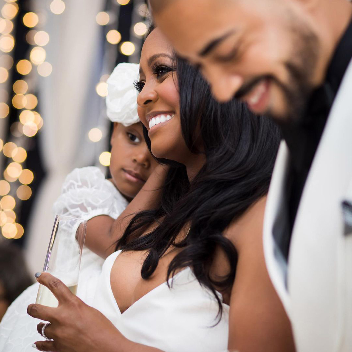 Black celebrity wedding featuring Keshia Knight Pulliam and Brad James