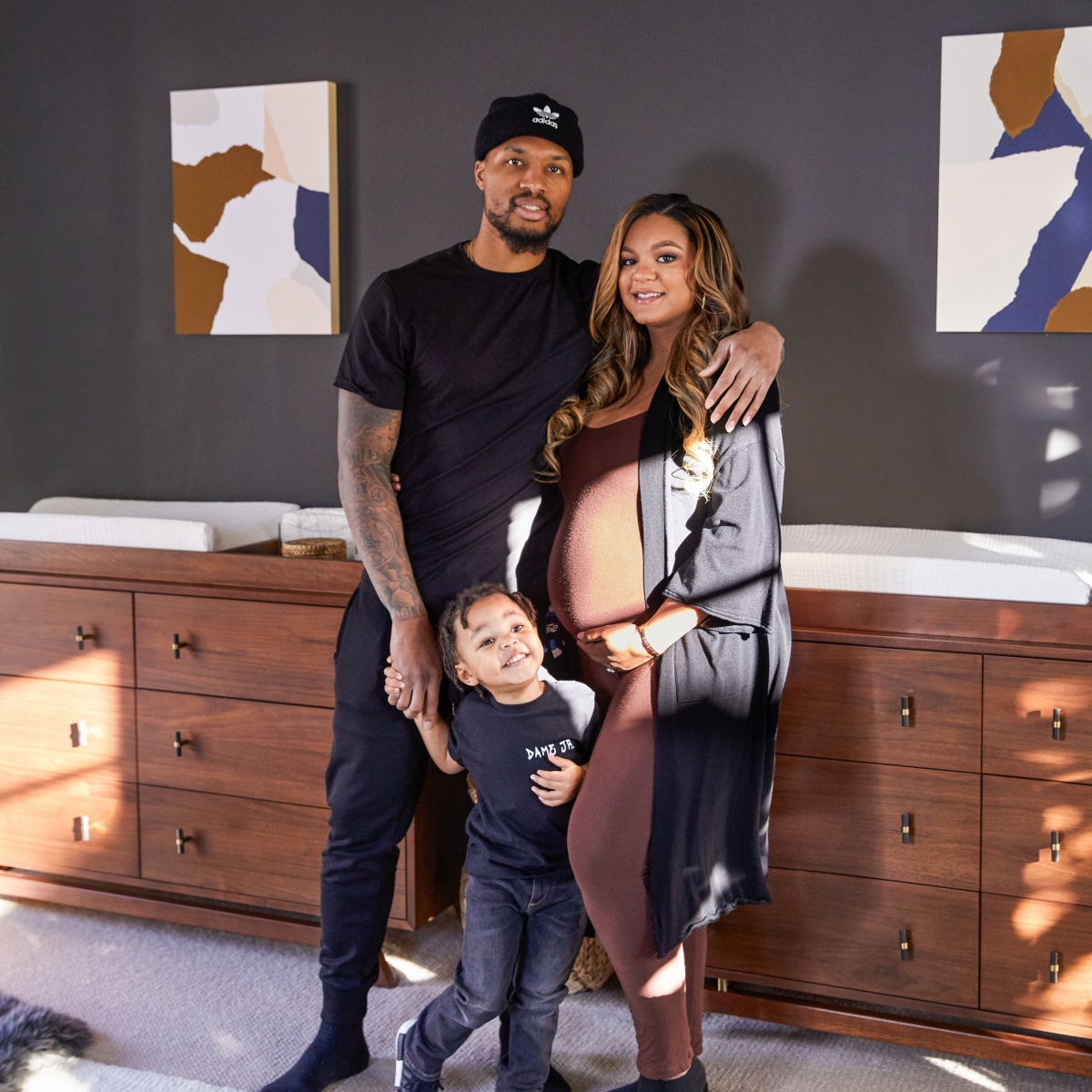 Photos from Inside Damian Lillard's Nursery for His Twins E! Online CA