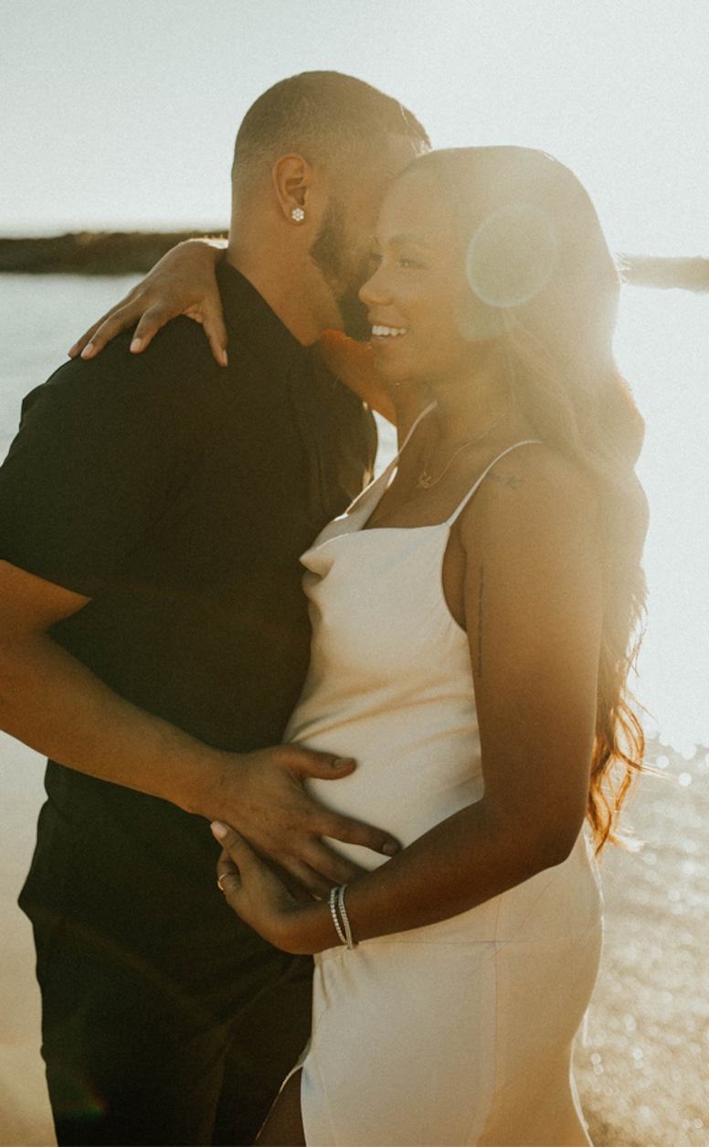 Cheyenne Floyd, Zach Davis, maternity shoot, pregnancy