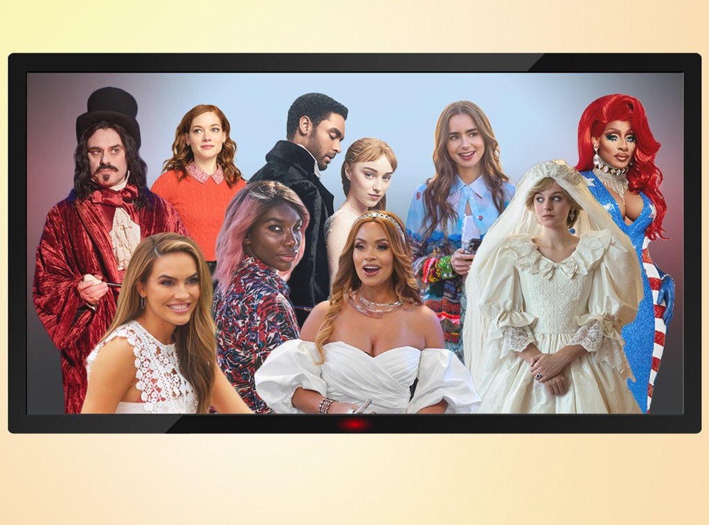 Favorite TV Shows of 2020, Bridgerton, I May Destroy You Zoey's Extraordinary Playlist, The Crown, What We Do in the Shadows, Drag Race