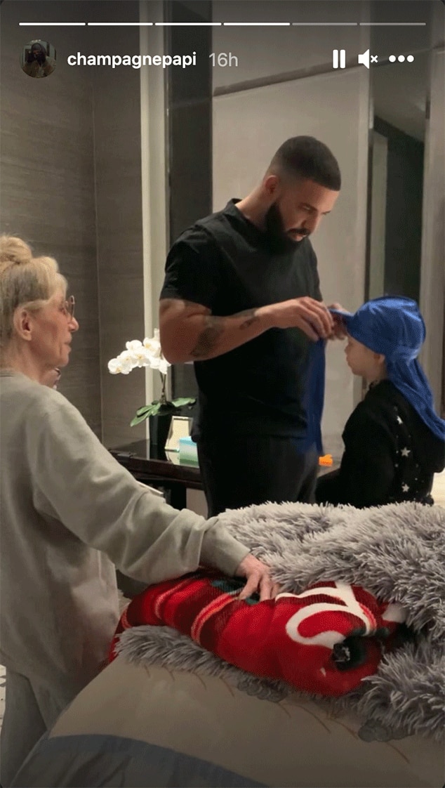 Drake celebra el cumpleaños de su hijo Adonis con una fiesta temática de Bob Esponja