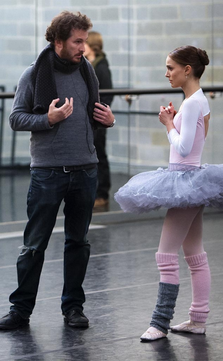 Darren Aronofsky, Natalie Portman, Black Swan, On Set
