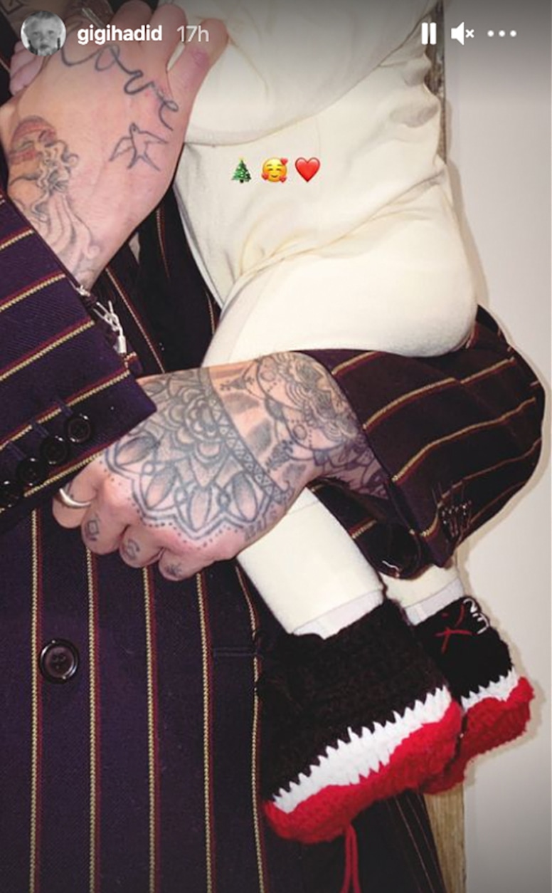 Gigi Hadid, Zayn Malik, baby, Instagram