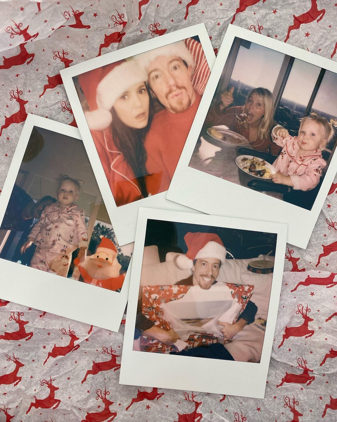 Nina Dobrev and Shaun White Enjoyed a Combined Family Christmas in