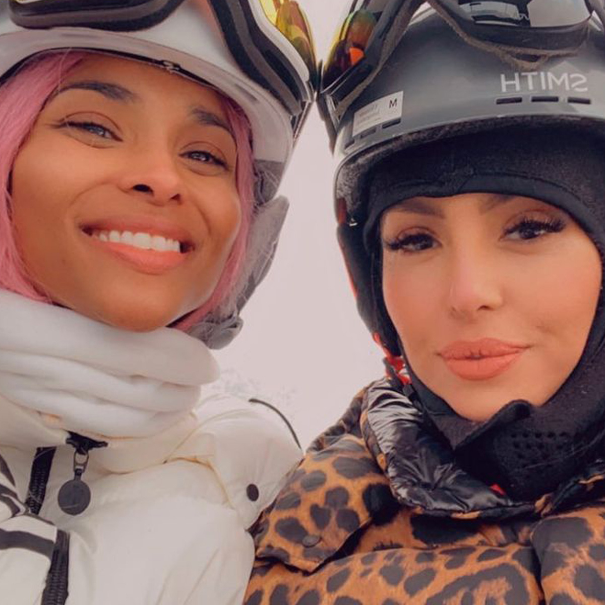Ciara and Vanessa Bryant celebrate Christmas with a winter getaway