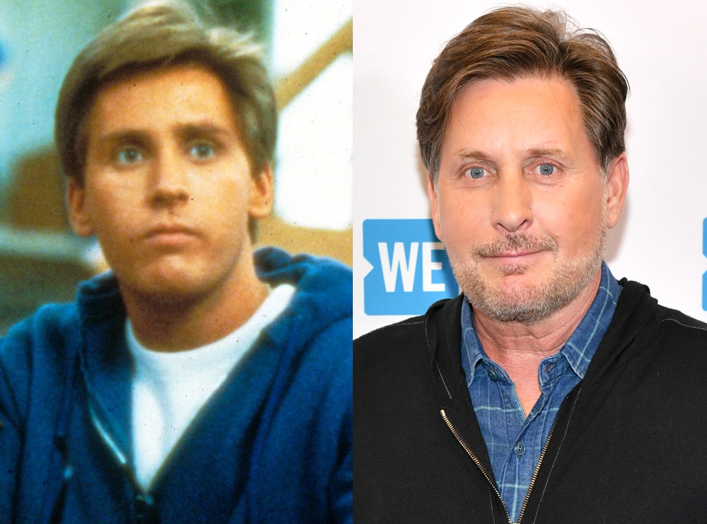 Emilio Estevez From The Brat Pack Then And Now 