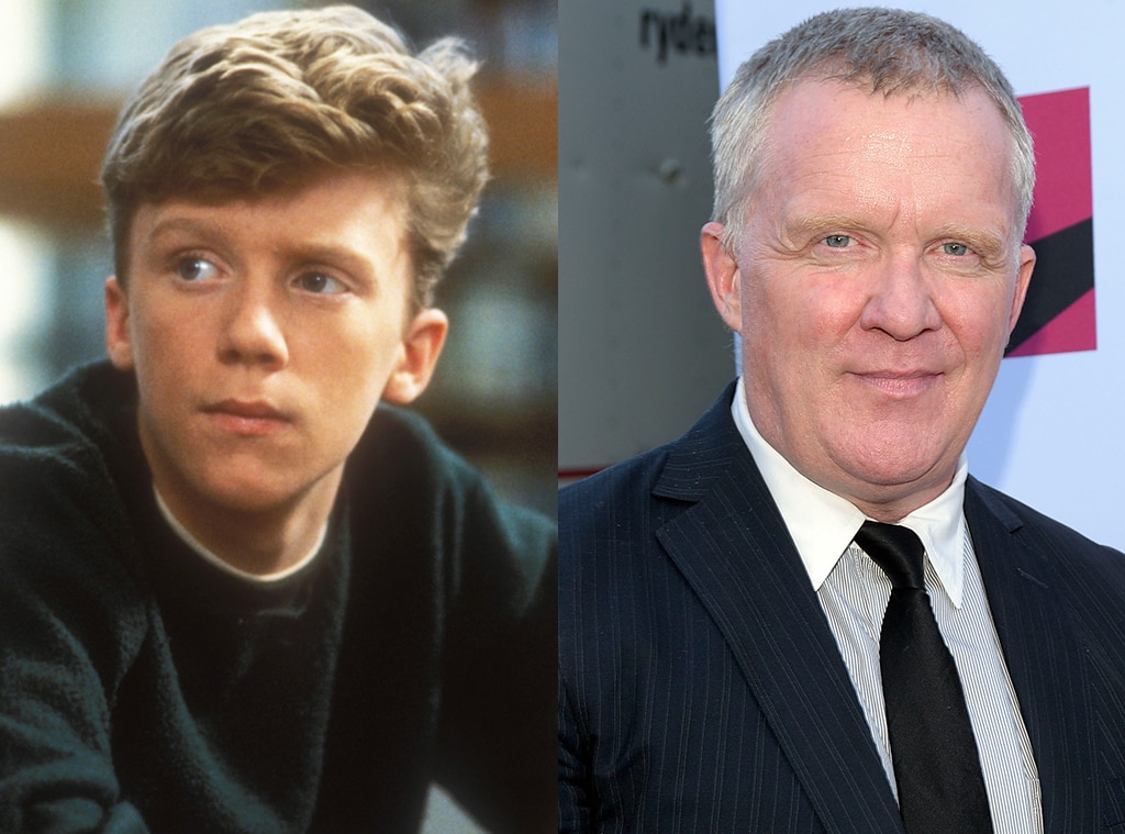 Anthony Michael Hall from The Brat Pack Then and Now | E! News