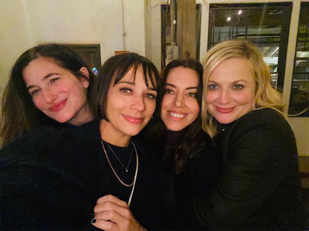 Amy Poehler, Rashida Jones, Aubrey Plaza, Kathryn Hahn, Parks and Recreation, Reunion