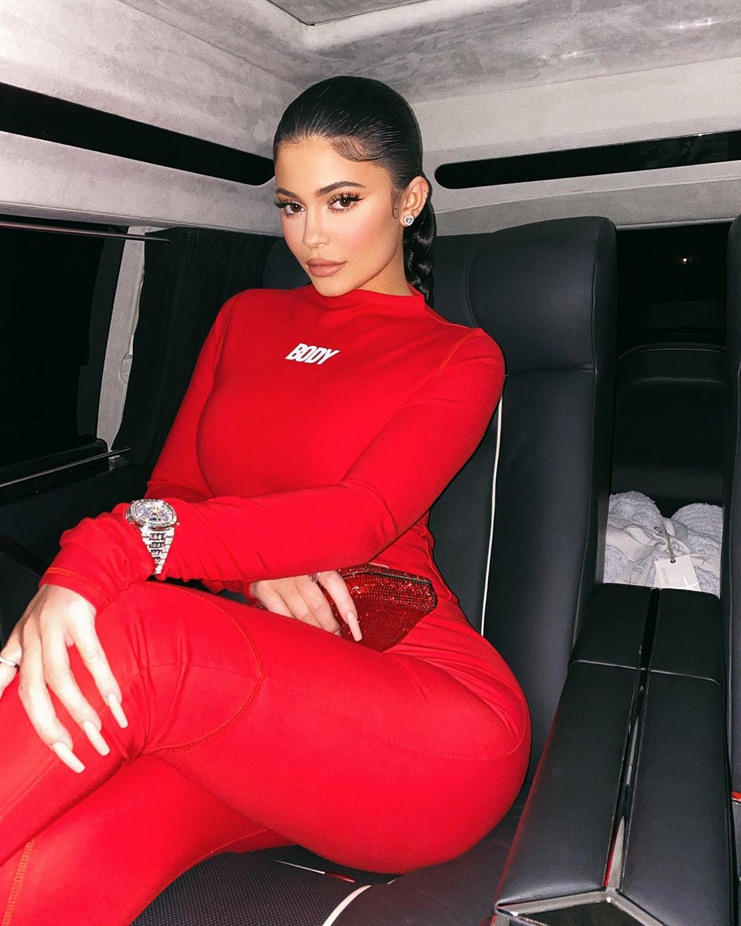 Kylie Jenner Joins BFF Stassie at Star-Studded Valentine's Day Party