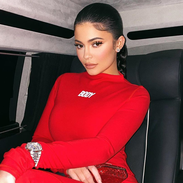 Kylie Jenner Joins BFF Stassie at Star-Studded Valentine's Day Party