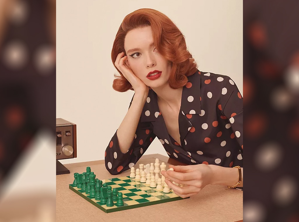 E-Comm: Anthropologie's new ads are giving major Queen's Gambit vibes