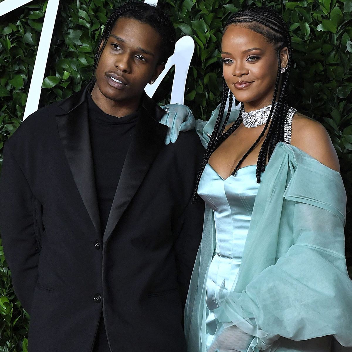 Rihanna Wears Green Skirt With ASAP Rocky On Date Night – Hollywood Life