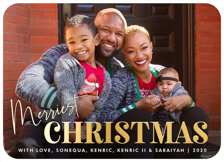Sonequa Martin-Green, Holiday Cards 2020