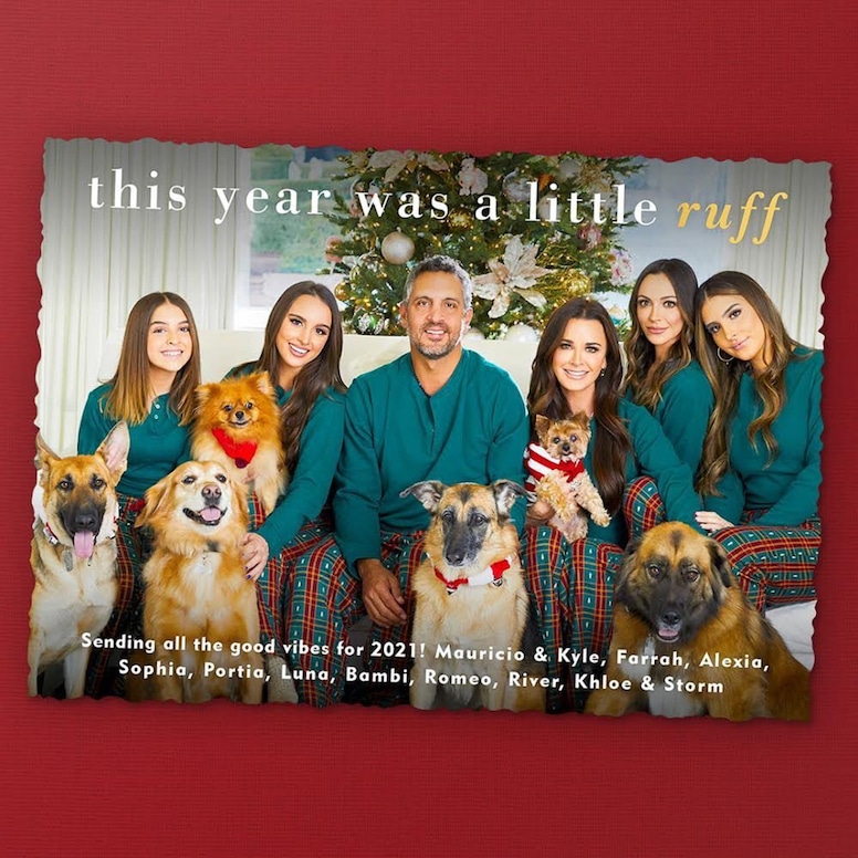 Kyle Richards, Holiday Cards 2020