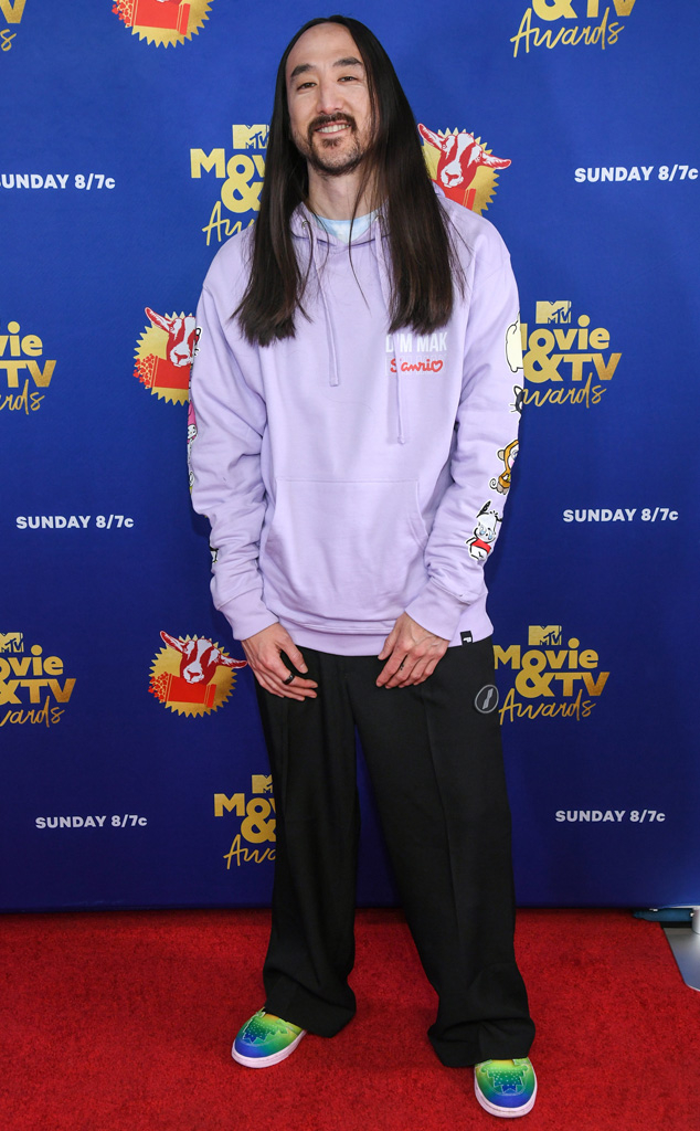 Steve Aoki, 2020 MTV Movie & TV Awards: Greatest Of All Time, Red Carpet Fashions