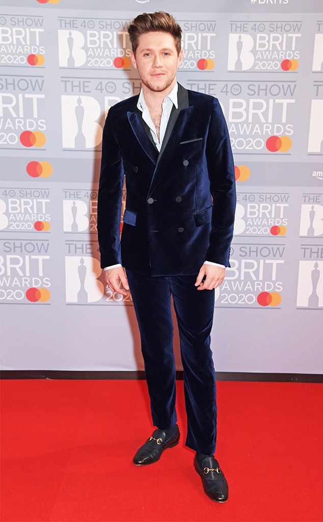 Niall Horan from BRIT Awards 2020 Red Carpet Arrivals E! News