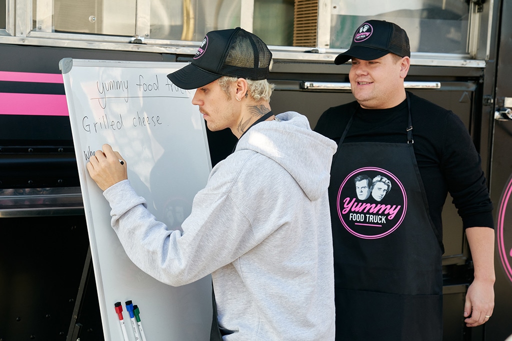 Justin Bieber, James Corden